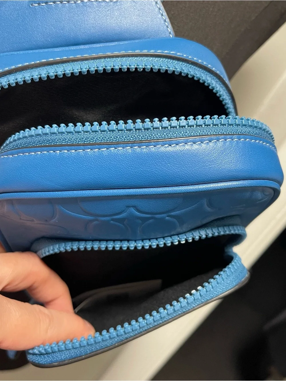 N/A coach blue